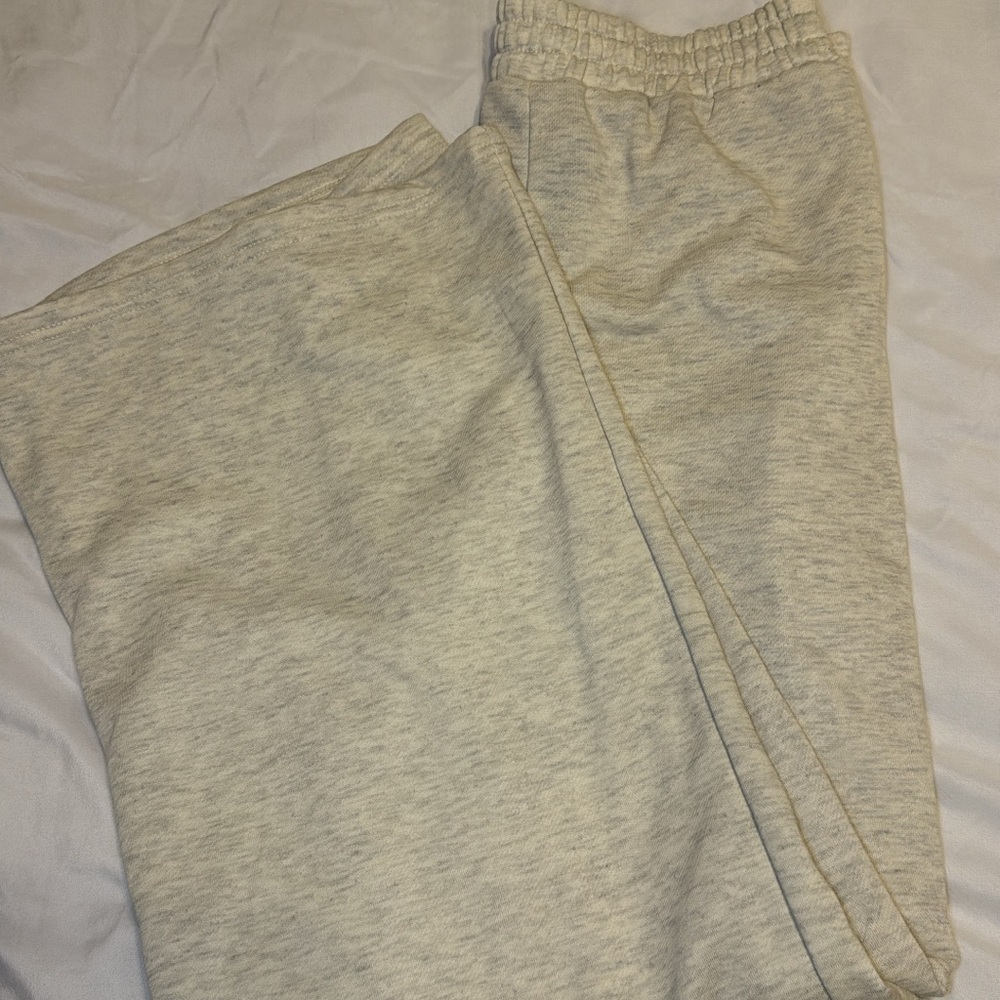 SHEIN Cream Boot Cut Pants